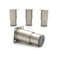 Pieds réglables en inox hauteur 140 à 210 mm  par 4