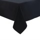 Nappes blanches ou noir 230/G  carre  900x900  polyester 
