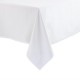 Serviettes blanches en coton motif feuille de lierre 10 pièces