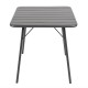 Table bistro carrée en poly bois 60x60 cm