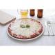 Assiette à pizza porcelaine D33cm par 6 pièces