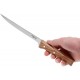 Couteau à effilé Pro Inox L18 cm Bois de Hêtre