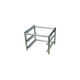 Soubassement lave-verre en 40x40 L450xP55xh40 cm