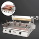 Machine à kebab au charbon de bois horizontale jusqu’a 85 kg