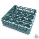 CASIER DE LAVAGE 49 COMPARTIMENTS VERRES 50x50x10 CM. BEIGE 