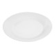 Assiette plate porcelaine blanc Ø 23 mm par 12 pieces