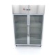 Armoire inox ventilée 1200L 18°C/-22°C L134xP80xH198 cm