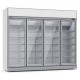 Armoire 4 porte °C 0/+10 2060L L2508xp710xh2092cm BLANC