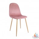 Chaises velours  4 couleurs L54xp45xh87 cm vendu par 4