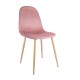 Chaises velours  4 couleurs L54xp45xh87 cm vendu par 4