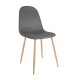 Chaises velours  4 couleurs L54xp45xh87 cm vendu par 4