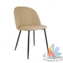 Chaises velours  4 couleurs L54xp45xh87 cm vendu par 4