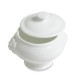 Soupière tête de lion en porcelaine 3l Ø 19.2xh29 cm