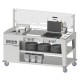 Chariot complet multi snack L 1036xP650xH1340 mm