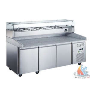 /15704-32417-thickbox/table-de-preparation-2-portes-gn-1-1-240-litres-structure-refrigeree-5x-gn-1-6-150-mm.jpg