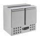 Saladette av couvecle +2° +8°  L903xP700xH877 mm