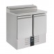 Saladette av couvecle +2° +8°  L903xP700xH877 mm