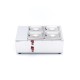 Bain-marie à chocolat 3 x 1/3 GN h 10 cm