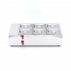 BAIN-MARIE DE TABLE EL. GN1/1-150MM+ROBINET