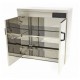 Chauffe assiettes 30 assiettes L40xP45xH57,5 cm