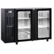 Arrière bar 2 portes vitrée 204 litres  1225 x 565 x 890 mm