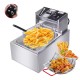 Friteuse 4L sans vidange 220v 2,5 kW  L27xP38xH31 cm