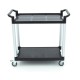 CHARIOT SERVICE 3 NIVEAUX 103,5x49x95 CM. GRIS PEHD 
