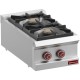 FOURNEAU 4 FEUX VIFS SUR FOUR GAZ GN 2/1