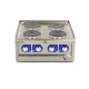 Cuisinière 2 plaque de 2 et 1,5 kW L40x P60x H240 cm