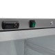 Armoire vitrée T 0 à +10°C 600L inox L78xP70xH190cm