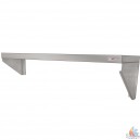 Etagères réglable simple inox 1400x300XH350 mm