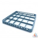 CASIER DE LAVAGE 49 COMPARTIMENTS VERRES 50x50x10 CM. BEIGE 