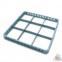 CASIER DE LAVAGE 49 COMPARTIMENTS VERRES 50x50x10 CM. BEIGE 