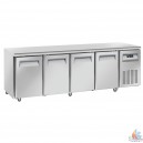 Table central +2&deg;C/+8&deg;C ventil&eacute;e, 4 portes 2230x700xh900