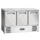 TABLE FRIGO. COMPACT 3 PORTES GN1/1 380L