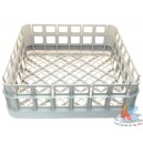 CASIER DE LAVAGE 49 COMPARTIMENTS VERRES 50x50x10 CM. BEIGE 