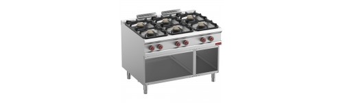Fourneau 6/8 feux gaz