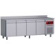 Table sans dossier -2°C/+8°C ventilée, 4 portes L2295xP700xH950 mm