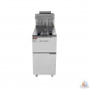 FRITEUSE GAZ 15 L. SUR ARMOIRE