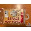 Panneau espace non fumeur 