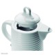 Bouilloire céramique en blanche 1.2 litre