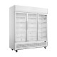 Armoire positive 2 portes vitrées 120xp73xh2036 