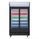 Armoire positive 2 portes vitrées 120xp73xh2036 