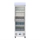 Vitrine réfrigérée positive blanche 336L L620XP570XH1982 mm