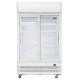 Armoire positive 2 portes vitrées 120xp73xh2036 
