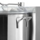 Cutter inox 6 Lit de table variateur de vitesse 220v