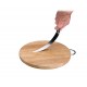 Couteau de chef noir inox  Lg 16 cm