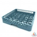 CASIER DE LAVAGE 49 COMPARTIMENTS VERRES 50x50x10 CM. BEIGE 