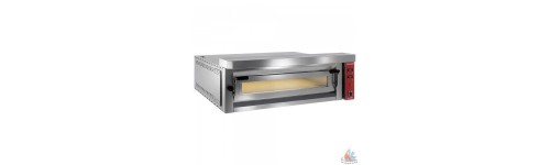 Four pizza entièrement pierre réfractaire 