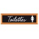 Plaque signalétique Toilettes femmes